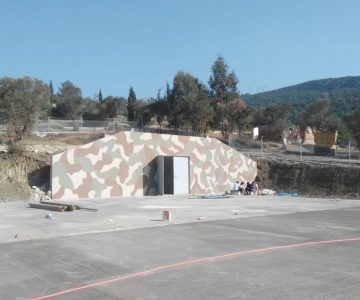 İglo Tipi Cephanelik ve Çevre Düzenleme İşi-1